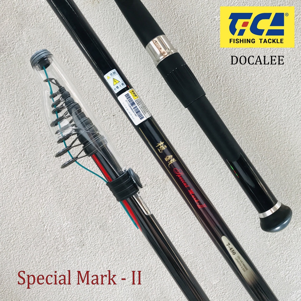 Cần Câu Tica Đỏ ( cổ đỏ ) 4.5m - Specical Mark II 7 - 450