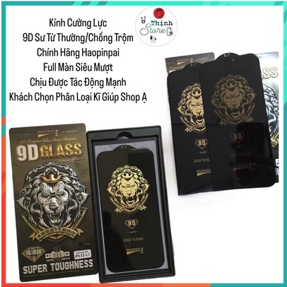 Kính cường lực iphone,dán cường lực iphone,cảm ứng mượt,thường/chống nhìn trộm,chính hãng Haopinpai,đóng hộp sắt X -> 13