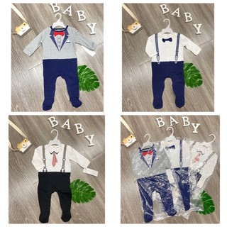 Bộ body công tử cho bé sz 3-12m