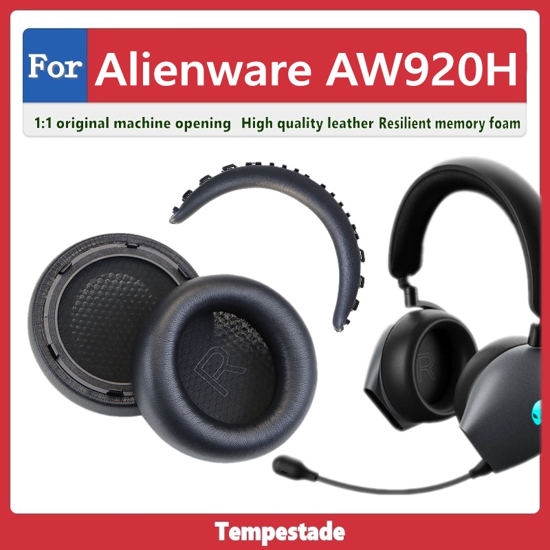 Thích hợp cho Alienware AW920H Earmuffs Vỏ tai nghe Vỏ tai nghe Đệm tai Vỏ bảo vệ tai nghe Đầu chùm 