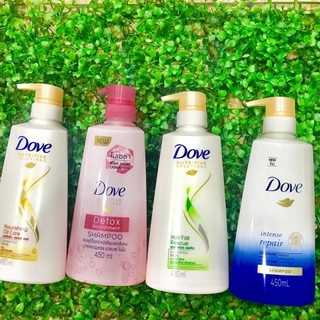 Dầu gội và xả Dove Thái Lan chai 410ml