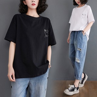 B11 Áo thun bigsize kiểu dáng đơn giản cá tính
