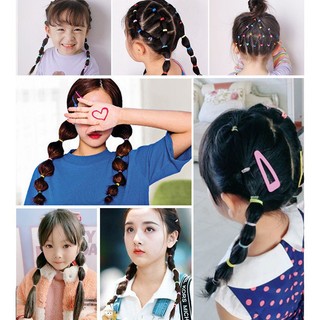 Bịch Thun Đen - Thun Màu Nhỏ Cột Tóc
