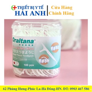 Tăm Chỉ Nha Khoa Oraltana Lọ 100 Cái