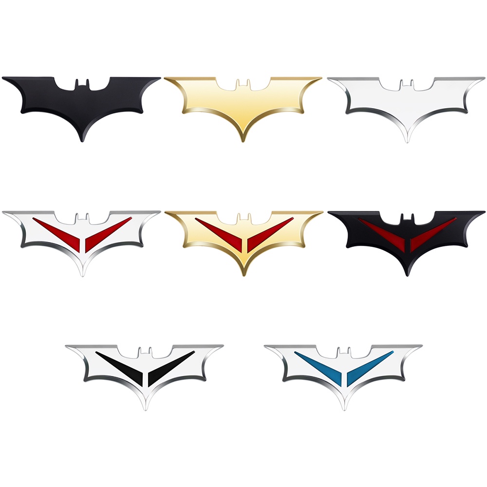 Logo Batman 3D Bằng Kim Loại Trang Trí Xe Hơi