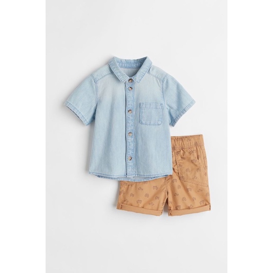 Bộ bé trai Hm Aut | Săn sale Hm Balan | sz 6/9m đến 3/4y