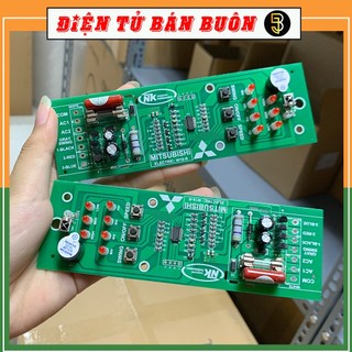 Mạch quạt mitsubishi w18-r - thay thế, sửa chữa mạch quạt mitsubishi treo tường - không cần hàn
