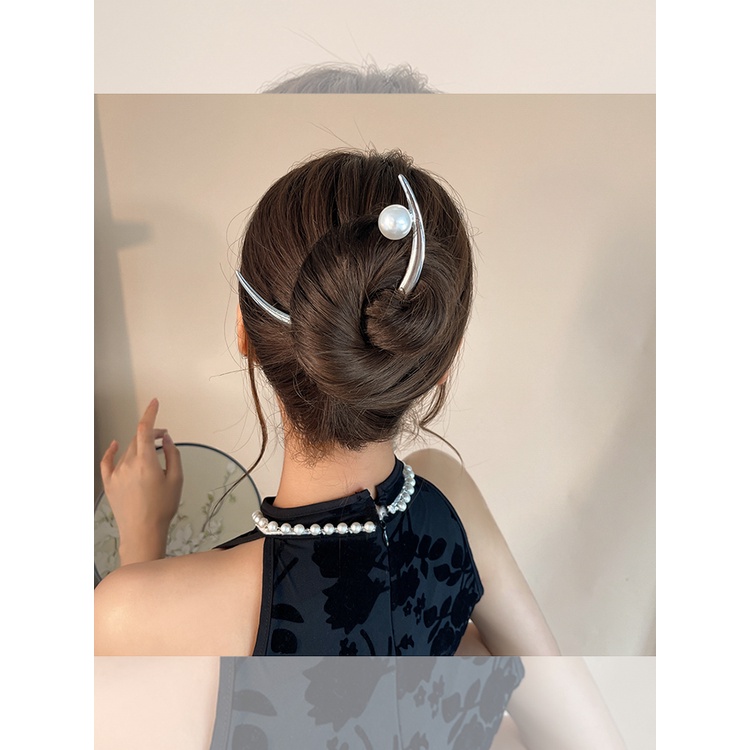 Trâm Cài Tóc Hình Mặt Trăng Phong Cách Hán Phục Cổ Điển Cho Nữ