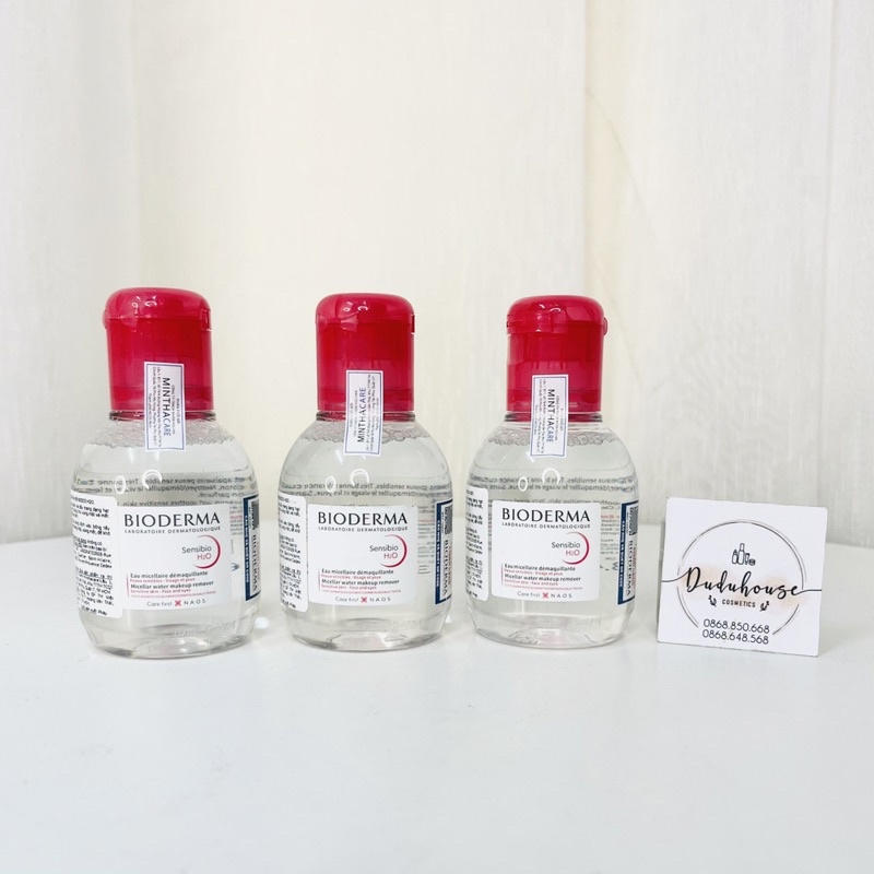 Nước Tẩy Trang Micellar Bio.der.ma Sensibio H2O 100ml/500ml - Duduhouse