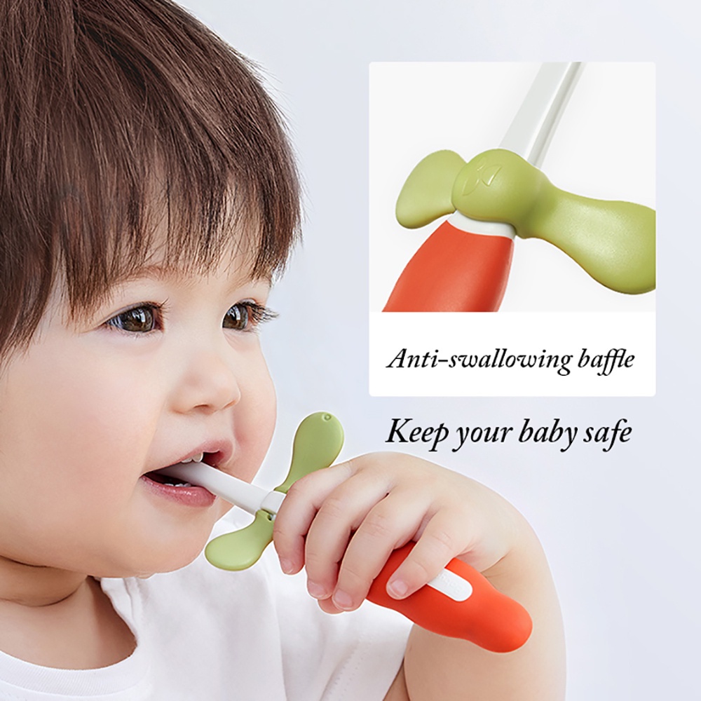 Bc Babycare Bàn chải đánh răng mềm mại chống trượt an toàn tiện lợi cho bé