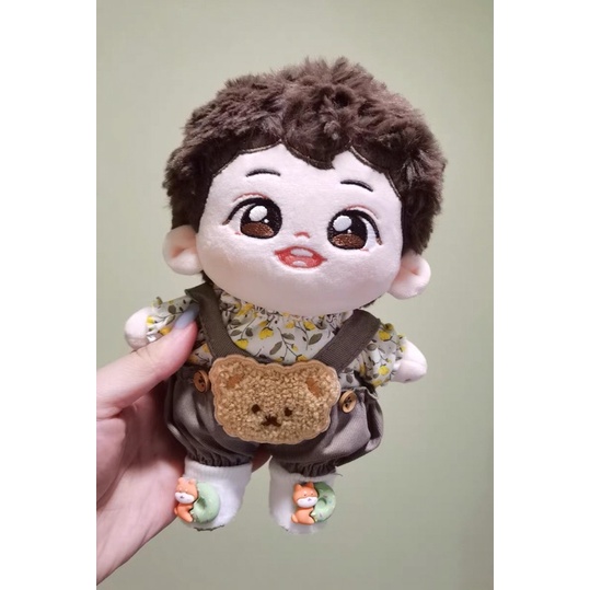 Yếm gấu cho doll 20cm