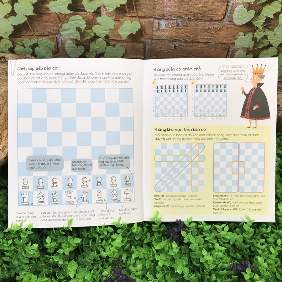 Combo Sách Chơi cờ vua cùng bé - Bộ 3 cuốn