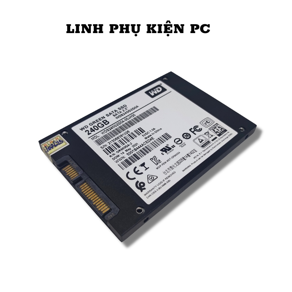 Ổ Cứng SSD WD Green 240GB hàng mới bảo hành 36 tháng