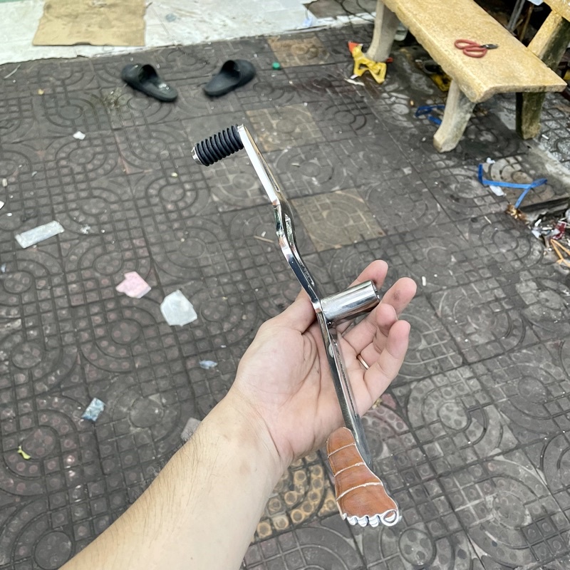 Cần số 2 chiều Salaya Wave, Dream, Future Led, Wave S inox 304 cao cấp thay thế cần số xe máy zin