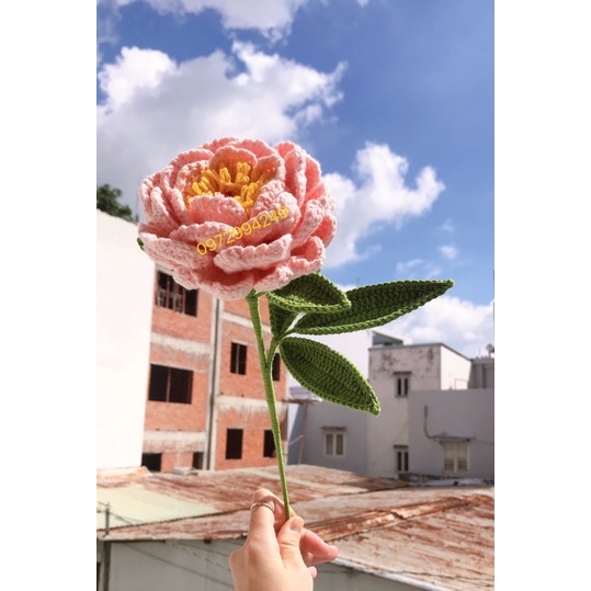 Bó hoa len handmade-P9