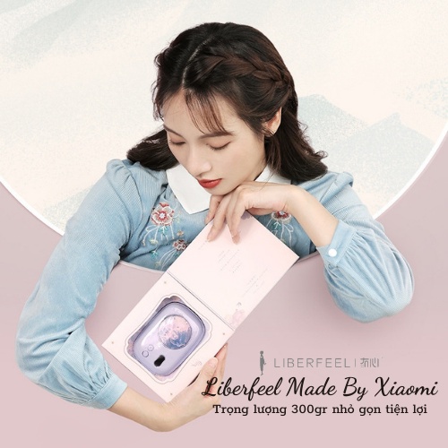 Máy Sưởi Ấm Mini Cầm Tay Xiaomi Liberfeel T46 Made By Xiaomi Kiêm Sạc Dự Phòng - Hàng Chính Hãng