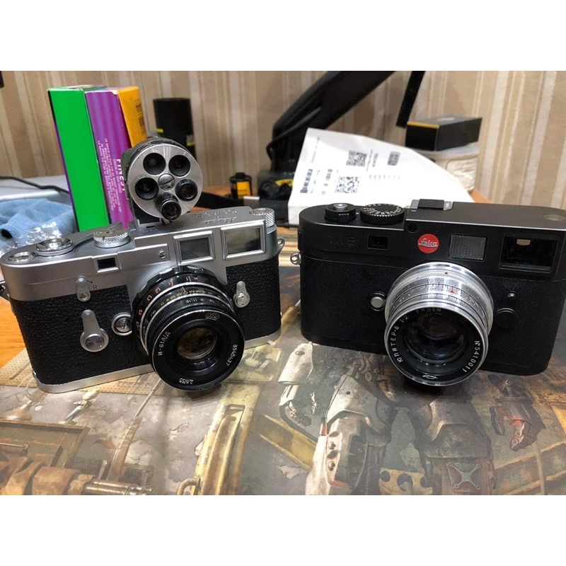 Viewfinder Liên Xô cho máy film RF 8,5cm