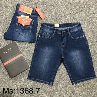 quần short jean nam levis
