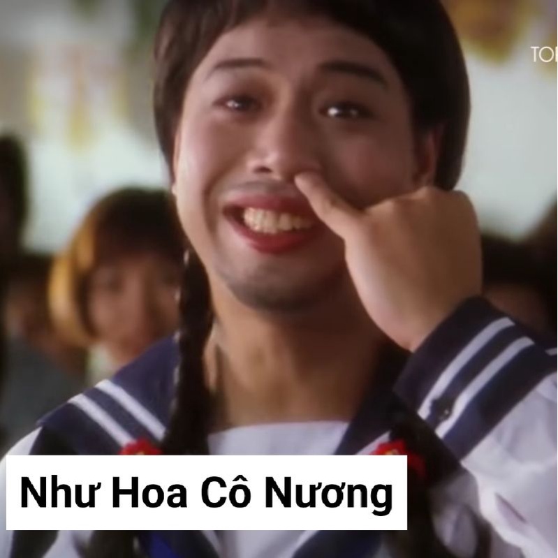 (Có Sẵn) Bộ Tóc Giả Thắt Bím Nam Giả Nữ, Tóc giả hoá trang Như Hoa Cô Nương trong phim Châu Tinh Trì