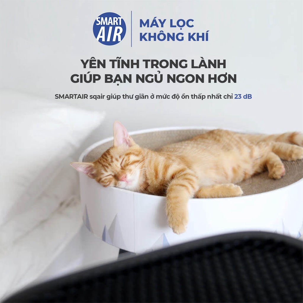 Máy lọc không khí SQAir Smart Air diệt khuẩn làm sạch không khí chính hãng