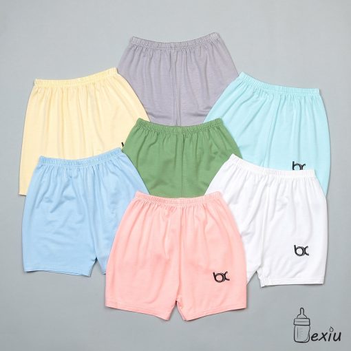 Quần ngắn cotton lạnh cao cấp Bexiu cho bé Từ Sơ Sinh Đến 17 kg