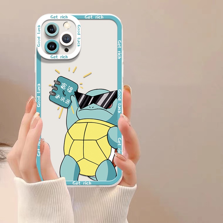 Ốp Điện Thoại Silicon TPU Mềm Trong Suốt In Họa Tiết Dễ Thương Cho IPhone 14 13 6 6S 7 8 14 Plus X XS XR 11 12 Pro Max