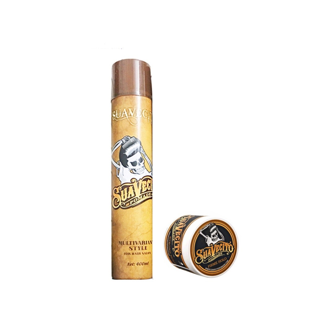 GÔM XỊT TÓC + SÁP VUỐT TÓC SUAVECITO THƯỢNG HẠNG