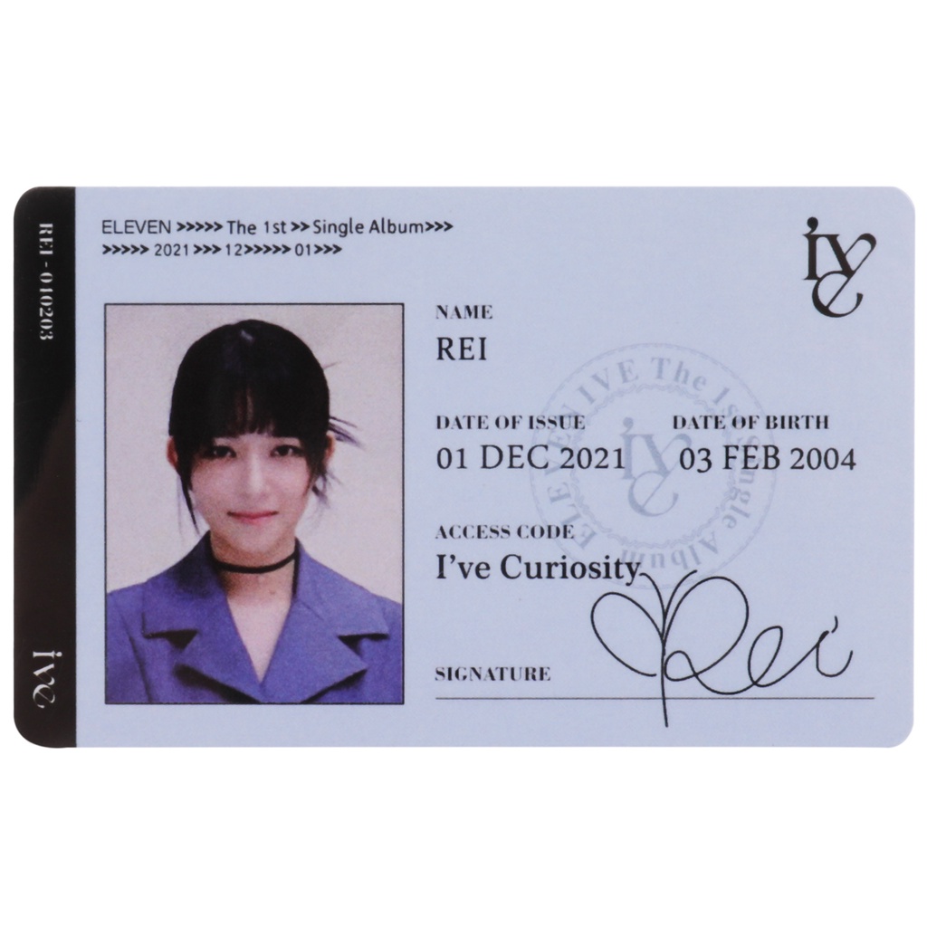 1 Tấm Thẻ Ảnh Nhóm Nhạc Nữ KPOP Album LIZ