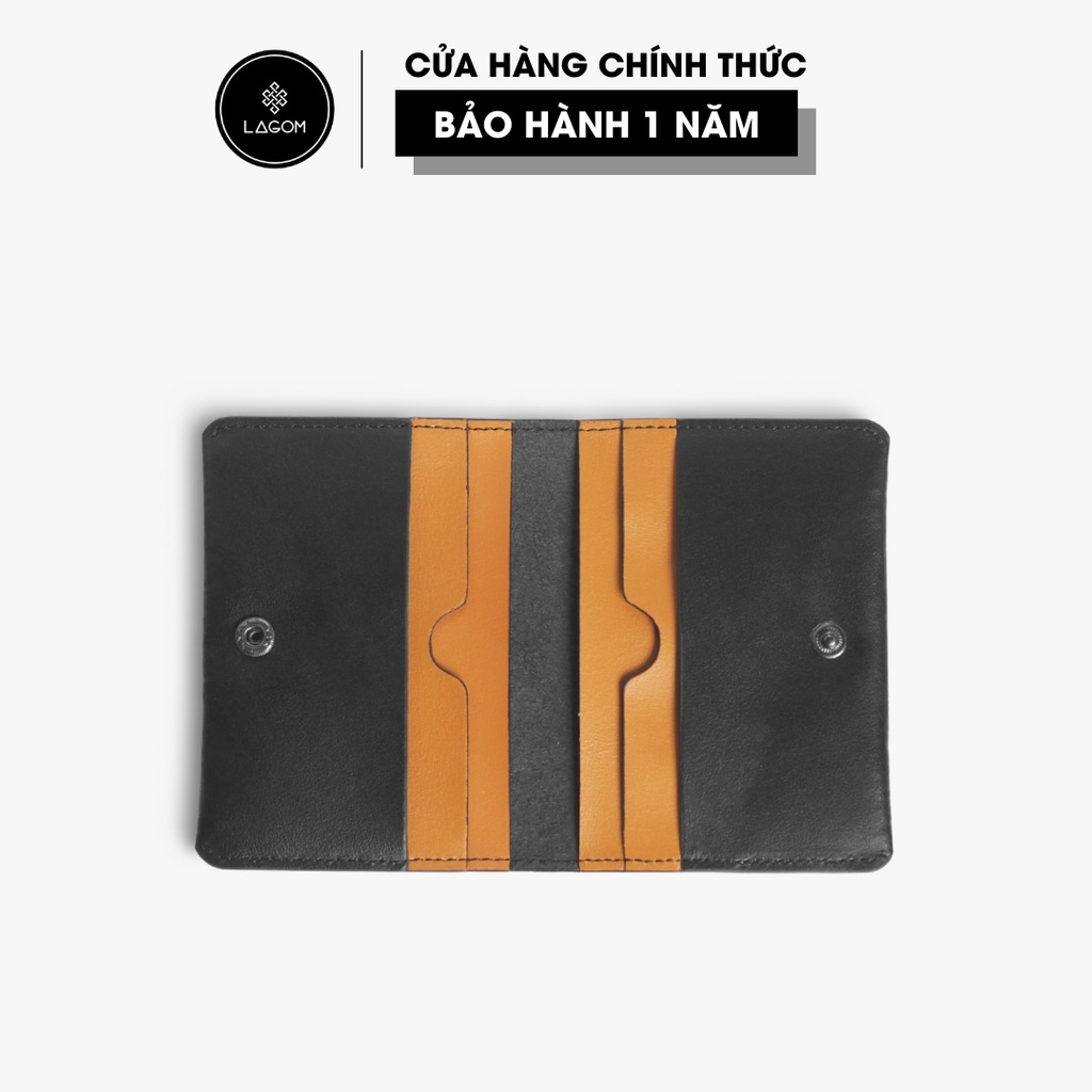 Ví mini da thật LAGOM Retro Cardholder