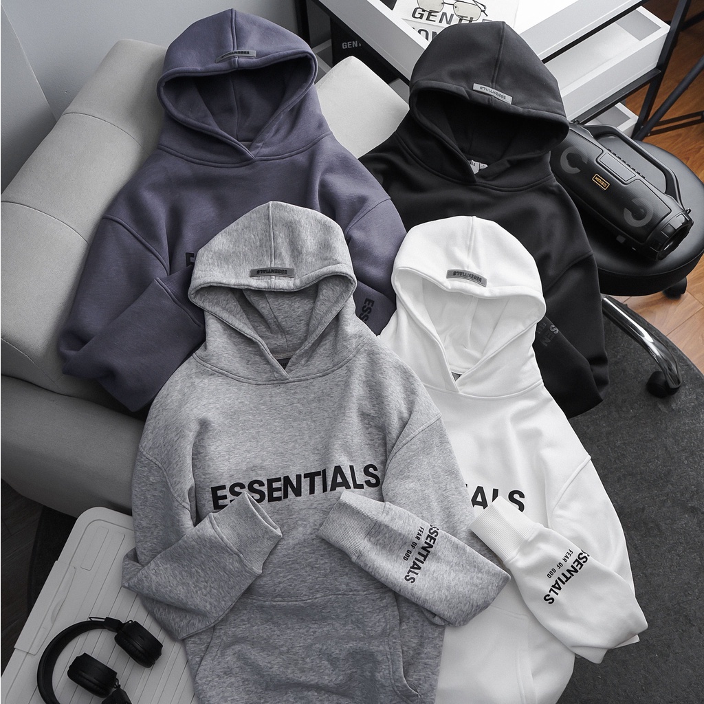 Áo hoodie unisex phong cách trẻ trung, chất liệu nỉ mịn cao cấp ES1