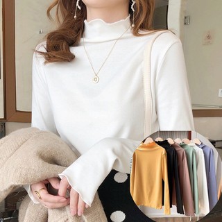 (LOẠI 1) Áo Giữ Nhiệt Nữ Cổ Bèo Cao 3 Phân Mùa Đông Đẹp - Hàng QC