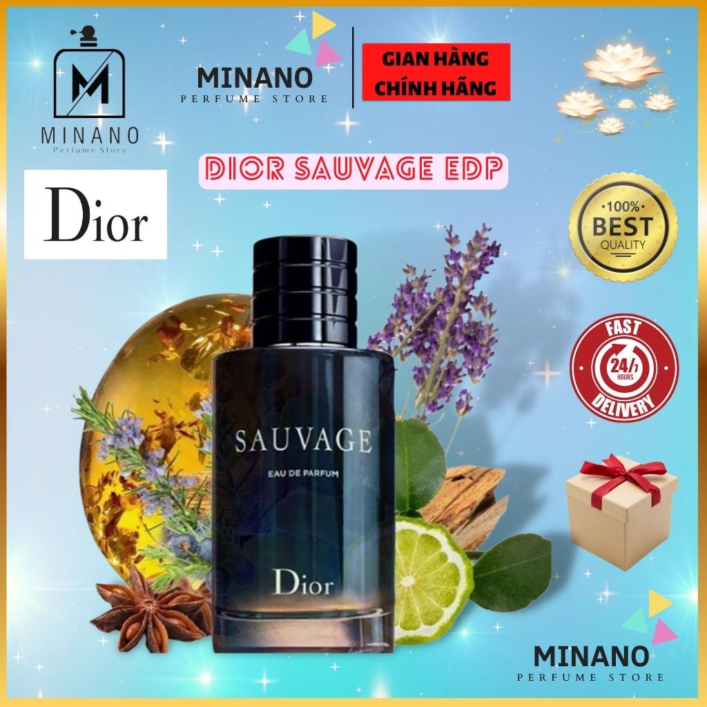 (Chính Hãng 10ml) Nước hoa nam cao cấp Dior Sauvage EDP Lưu Hương Cực Lâu MINANO PERFUME