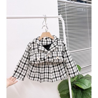set váy dạ xịn cho bé gái