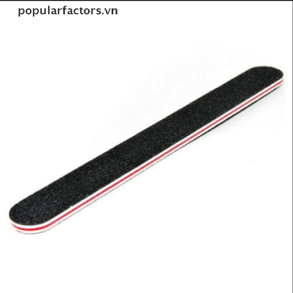 1 Cây Dũa Móng Hai Mặt Màu Đen 100 / 180
