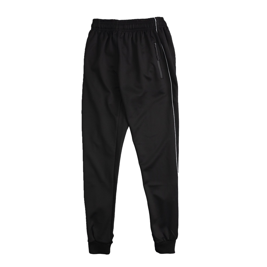 Quần Jogger Thể Thao unisex Ống Bo Thun Trơn Basic Sọc Dài Lưng Thun Dây Rút Co Dãn Cao Cấp - Big Sport, BS14