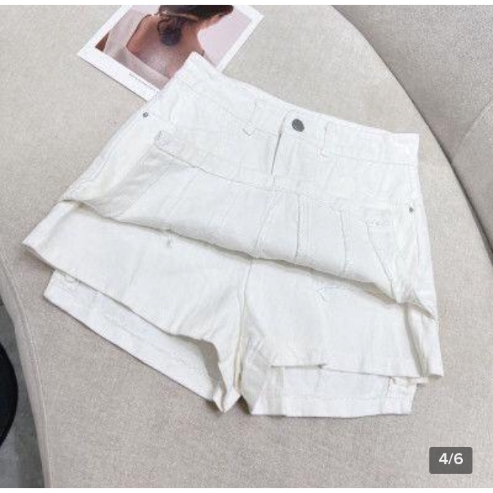 Quần Váy Ngắn Kaki , Áo Xốp Thun - BT Fashion