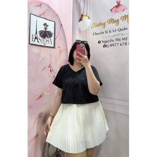 Áo thun Coptop Bigsize phom siêu hách dáng
