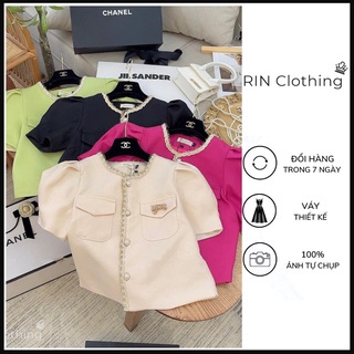Set Áo Dạ Tweed Nữ Cao Cấp Kiểu Dáng Tiểu Thư Hàn Quốc - Set Đồ NữTiểu Thư Sang Chảnh
