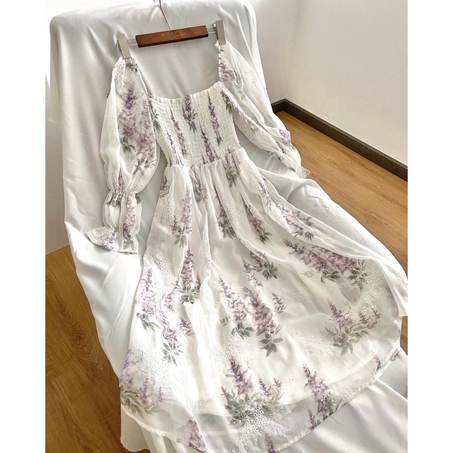 Fleur dress hoa thêu