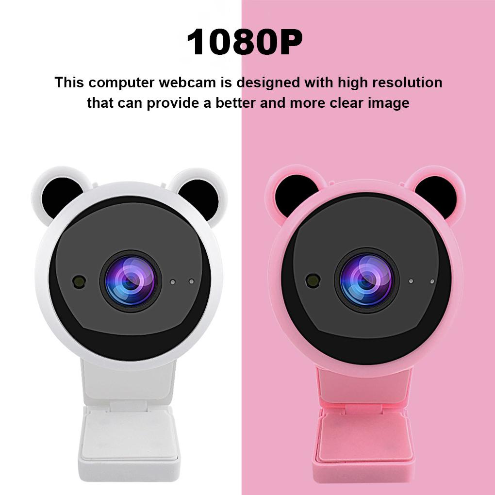Webcam 1080P Có Micro Chống Ồn Cổng USB Cho Máy Tính Laptop