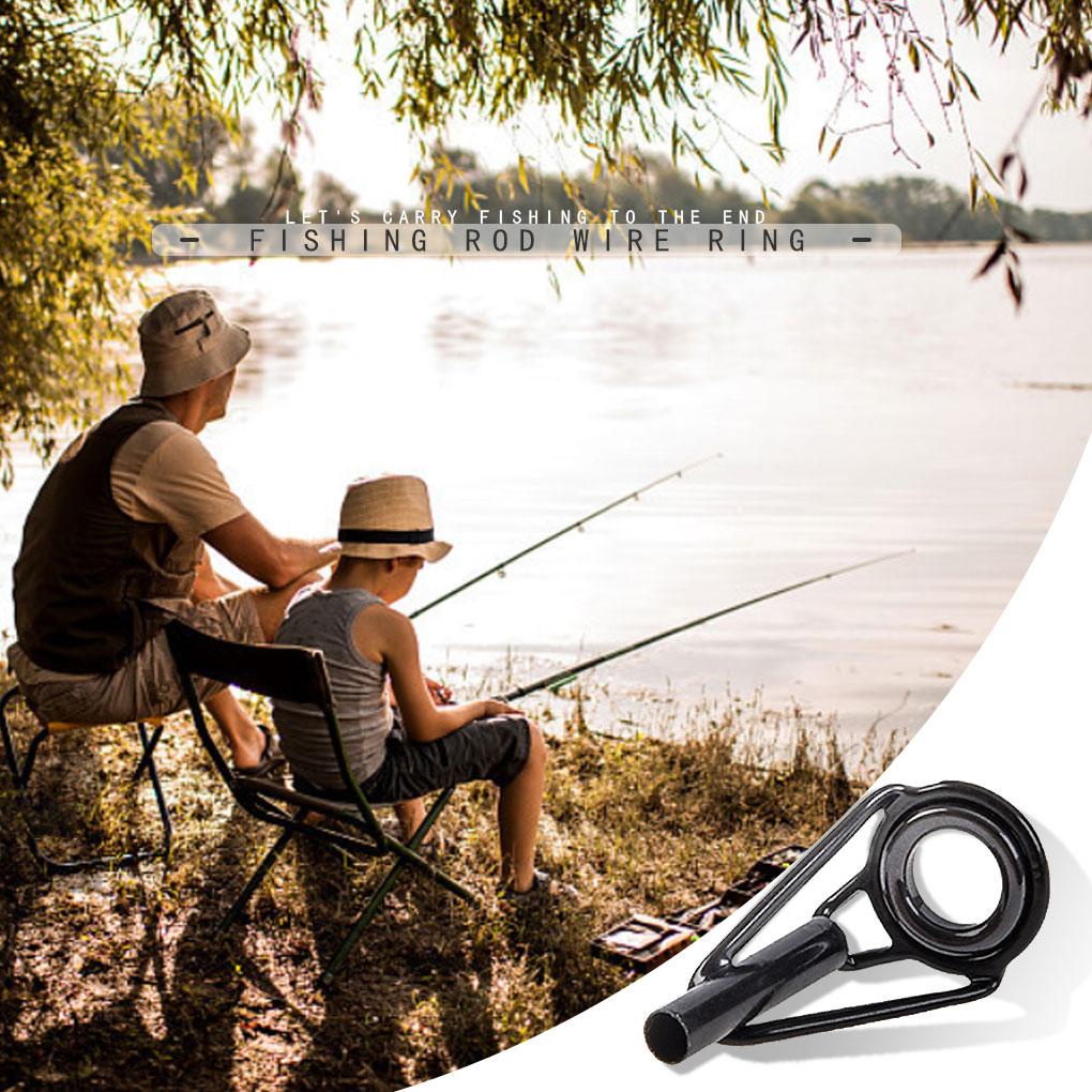 Set 80 Vòng Định Hình Cần Câu Cá Bằng Thép Không Gỉ 8 Kích Cỡ