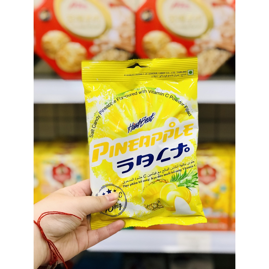 Kẹo Muối Bổ sung Vitamin C Trái Cây Đủ Vị Thái Lan 120g