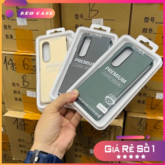 Ôp lưng Samsung Z Fold 3 / Z Fold 4 ,siêu nhám , không bám bẩn, chinh hãng Likgus.