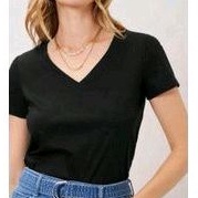 Áo phông dáng ôm cổ tim cắt mad cổ vải mát mịn v1:84