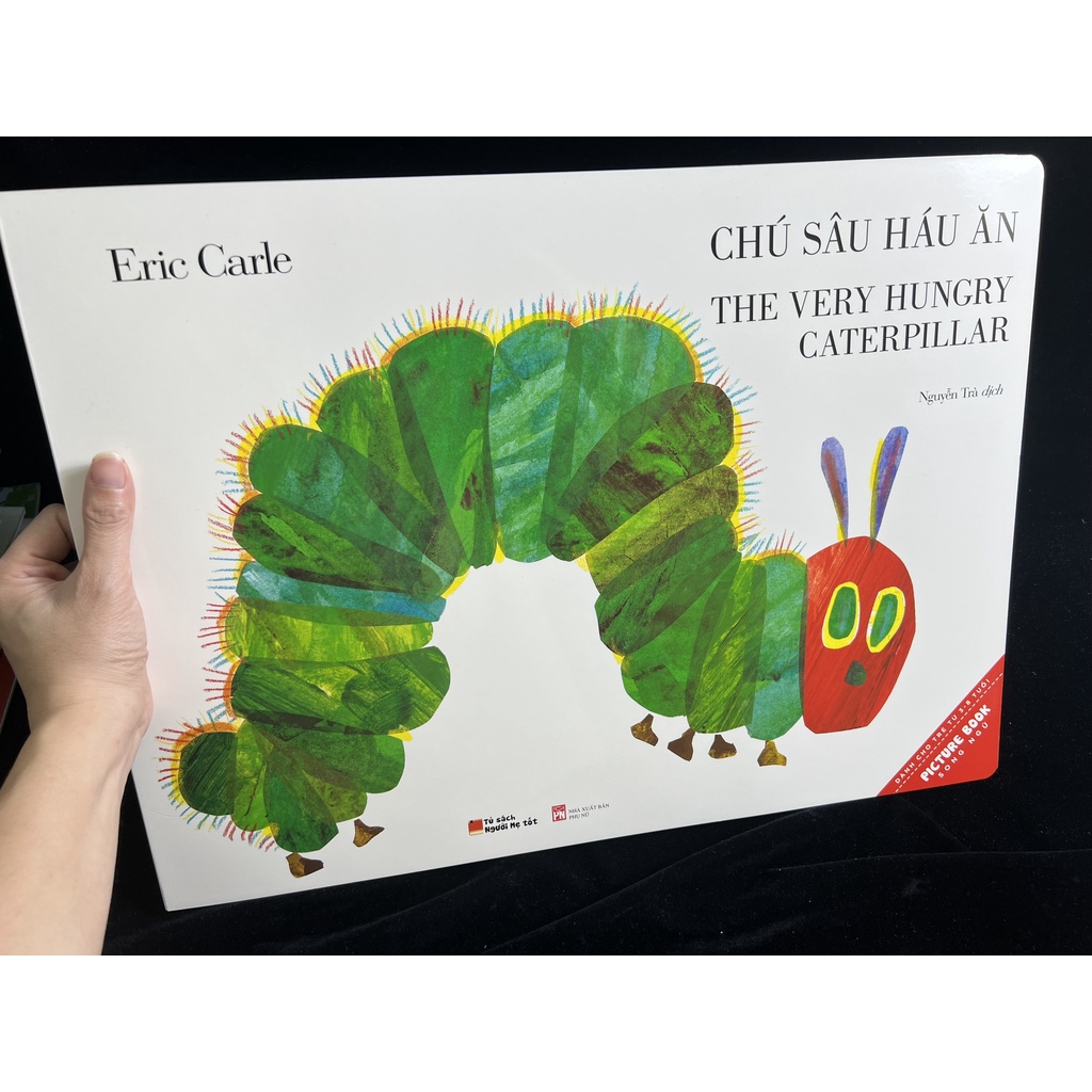 Học liệu Chú sâu háu ăn (khổ lớn - bìa cứng)