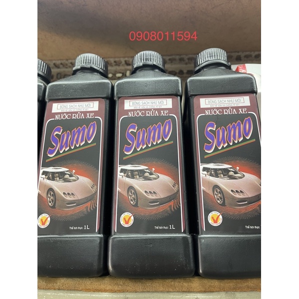 nước rửa xe Sumo bảo vệ Sơn và chống rỉ sét chai 1 kg