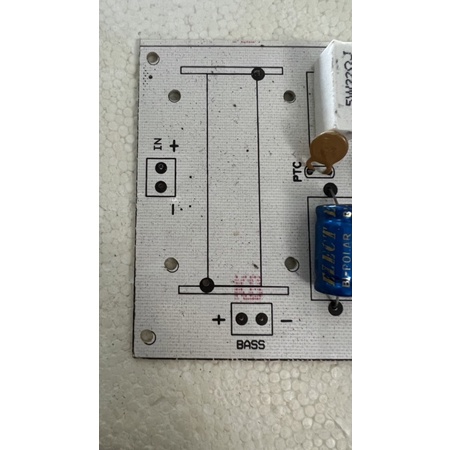 Mạch phân tầng loa 1 bass 4 trelb