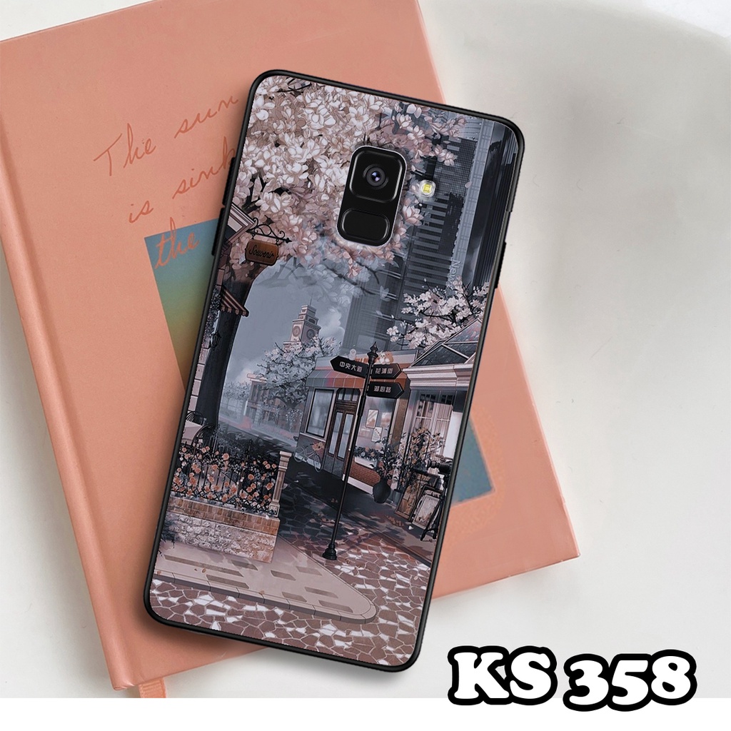 Ốp lưng Samsung A8 2018 - A8 Plus - A8 Star - Ốp Samsung in hình Phong cảnh ban đêm - Chất liệuTPU cao cấp bảo vệ máy