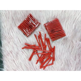 (Xương Uốn phồng nhỏ ) Trục tăm bông uốn phồng chân (Màu hồng)