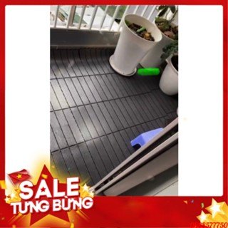 Tấm Nhựa Ghép Lót Sàn Ban Công,Lót Sàn Nhà Tắm Chống Trơn Cao Cấp [ XẢ KHO] Kích Thước 30cm x 30cm